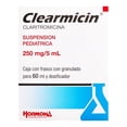 thumbnail image 2 of Clearmicin Claritromicina 250 mg / 5 ml suspensión pediátrica para 60 ml, 2 of 3