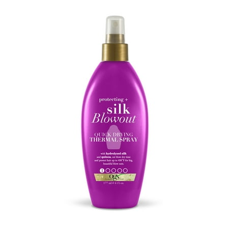 OGX Protecting + Silk Blowout Quick Drying Thermal Spray 6 FL