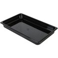thumbnail image 5 of TrueCraftware- Full Size 2-1/2” Deep Food Pan Polycarbonate Black Color- Food Storage Containers Plastic Food Pan Restaurant Commercial Hotel Pans for Food Prep Fruits Vegetables Beans Corns, 5 of 5