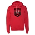 thumbnail image 2 of National Drinking Team Hoodie, USA Sweatshirts, Funny Drinking sweatshirts - Red MH200HOODPATRIOT S13 2XL, 2 of 3