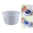 thumbnail image 4 of Taza medidora de silicona para mezclar pintura DIY, verter pegamento de resina UV, tazas para verter 6ml para encerar, joyas, de, 4 of 9