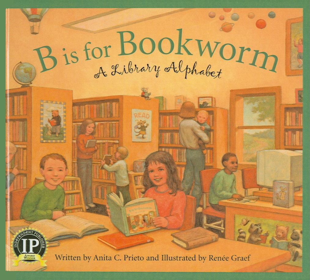 B Is For Bookworm: A Library Alphabet (Hardcover) - Walmart.com ...