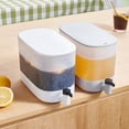thumbnail image 2 of Sentmoon Pichet à Boisson Pichet de Limonade Distributeur d'Eau Grande Capacité avec Robinet Intégré Contenant Réfrigéré de Qualité Alimentaire Convenant au Thé Glacé et à la Limonade, 2 of 9