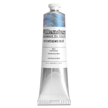 Williamsburg Handmade Oil Paint, 150 ml, Interference Blue