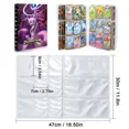 thumbnail image 2 of Trading Card Holder Card Album, Protection Folder Book Collectible Card Album, 9-Pocket with 24-Pages 432-Trading Cards Capacity, Present for Children-RR4, 2 of 5