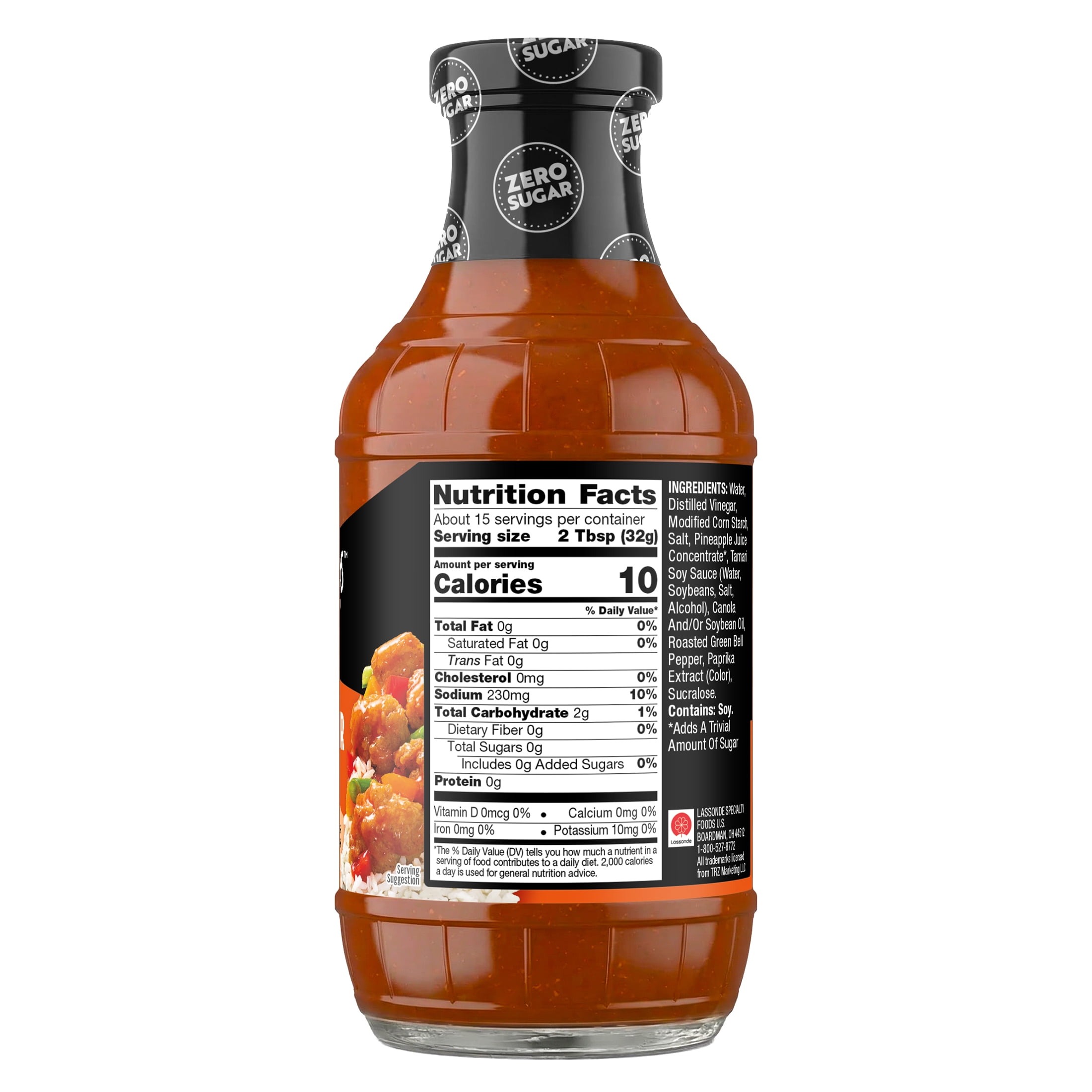 G Hughes Zero Sugar Sweet & Sour Dipping Sauce 17 oz
