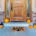 thumbnail image 7 of Pompotops 2023 Clearance Halloween Front Door Mat Rug, Stay Spooky Halloween Home Decorations, Non-Slip Skull Welcome For Front Door, Indoor Outdoor Fall Rug For Home Kitchen Floor Halloween Dec, 7 of 7