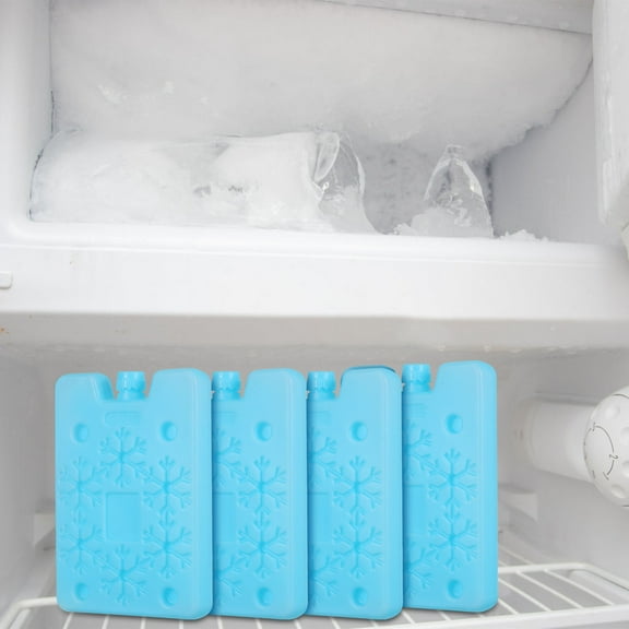 FONDOTIN Advanced Cooling Technology Ice Packs For Home Use 4Pcs 6.1X4.5X1In