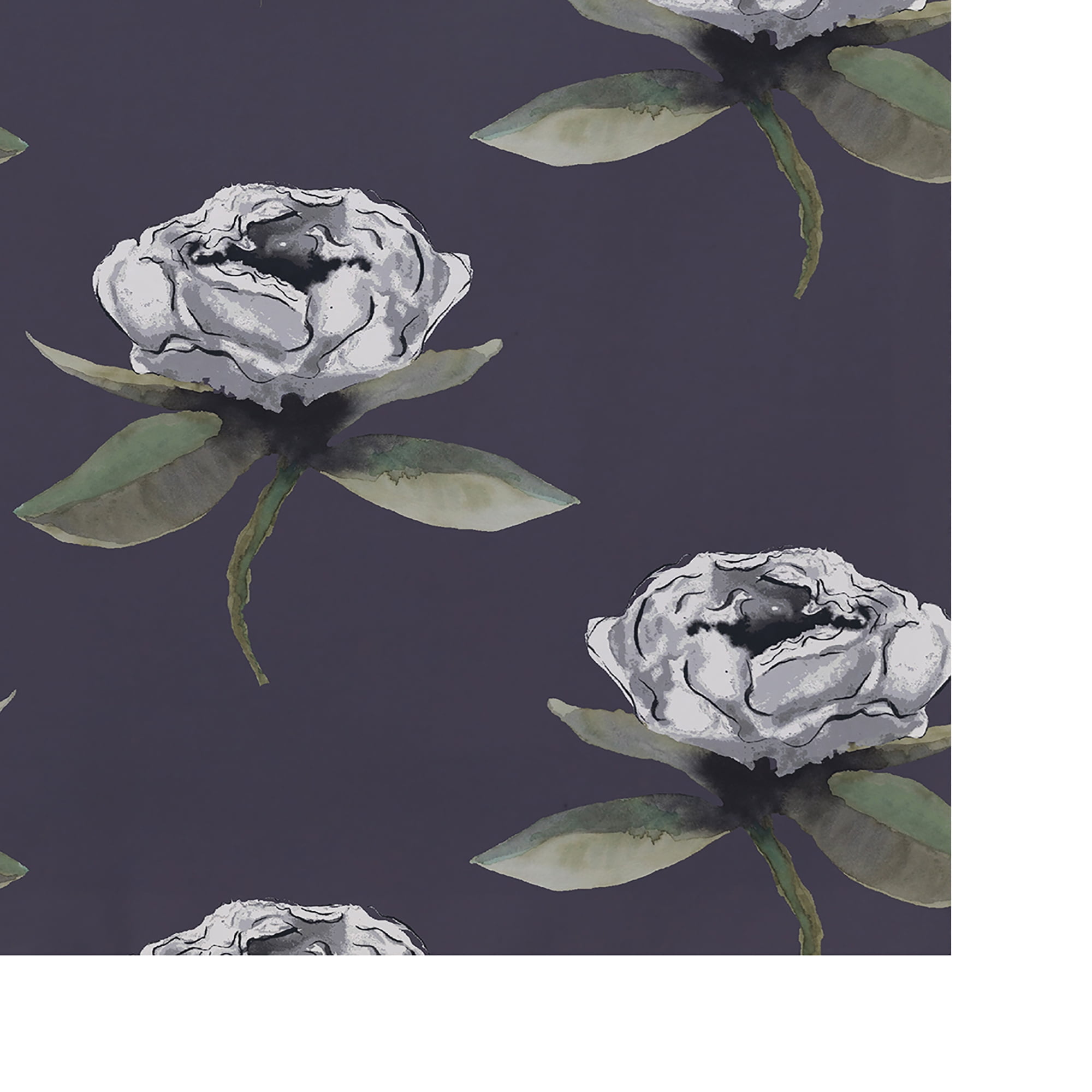 Simply Daisy Floral Bunch 18 x 14 Inch Purple Floral Print Placemat (Set of 4)
