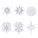 thumbnail image 4 of Injueey Moldes de copos de nieve colgantes DIY artesanía fiesta en casa decoración hecha a mano molde resina sin deformar hacer artilugios Type1 NO1, 4 of 5