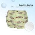 thumbnail image 2 of Rocae Twig Sloth for Girls' Cotton Boxer Briefs, Soft Mid-rise Panties-Small, 2 of 5