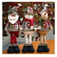thumbnail image 2 of Christmas Tabletop Plush Decorations, Standing Long Legs Doll Toys, Christmas Figurines Ornaments for Xmas Party, Home, Table, Fireplace, 2 of 5