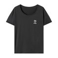 thumbnail image 1 of Camiseta de mujer de verano para mujer, camiseta básica suave y sencilla para el trabajo, Camping, playa XL, 1 of 7
