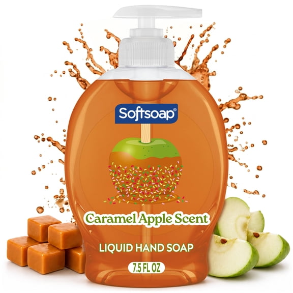 Softsoap Limited Edition Liquid Hand Soap, Caramel Apple Scent, 7.5 fl oz