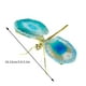 thumbnail image 3 of Xihbxyly Adorno de Ágata Natural, Símbolo de Transformación de Libélula, Piedra de Cristal de Energía Positiva, Decoración Única para Escritorio, Oficina o Hogar, Tamaño de 10-13 Cm, Ideal Como Regal, 3 of 7