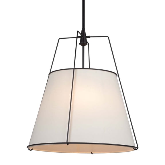 SC13364BK Artcraft Lighting Pullman - 4 Light Pendant-22 Inches Tall and 20.8 Inches Wide-Black Finish