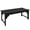 Black + Wood, variant on Adjustable Folding Chaise Lounge Chair with Sun Shade for Beach, Camping, Backyard, Tan - Steel Frame, Tan Color