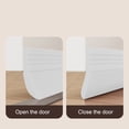 thumbnail image 4 of Door Draft Stopper, Door Weather Stripping, Noise Reduction Door Sweep, Flexible Rubber Self-Adhesive Gap Filler, Wind Dust Proof Thermal Insulation Seal Strip, Cuttable No-Drill Weather Guard, 4 of 7
