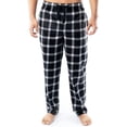 thumbnail image 1 of Pantalón de Pijama para Dormir IZOD para Hombre en Micro Franela Suave Negra Talla L, 1 of 4