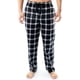thumbnail image 1 of Pantalón de Pijama para Dormir IZOD para Hombre en Micro Franela Suave Negra Talla L, 1 of 4