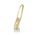 thumbnail image 6 of 12" x 17" Gold Aluminum Metal Loop Geometric Sculpture with Marble Base, by CosmoLiving by Cosmopolitan, 6 of 12