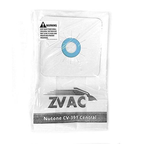 Generic Nutone Central Vacuum Cleaner Bags 3 Bags in Pack by ZVac