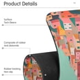 thumbnail image 4 of Yayeee Faucet Mat for Kitchen Sink 30" Diatomite Long Splash Guard Pad, Cityscape Painting, 4 of 7