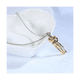 thumbnail image 5 of Collares Pareja Con Colgante De Abrazo  Lab.g plata y dorado, 5 of 5