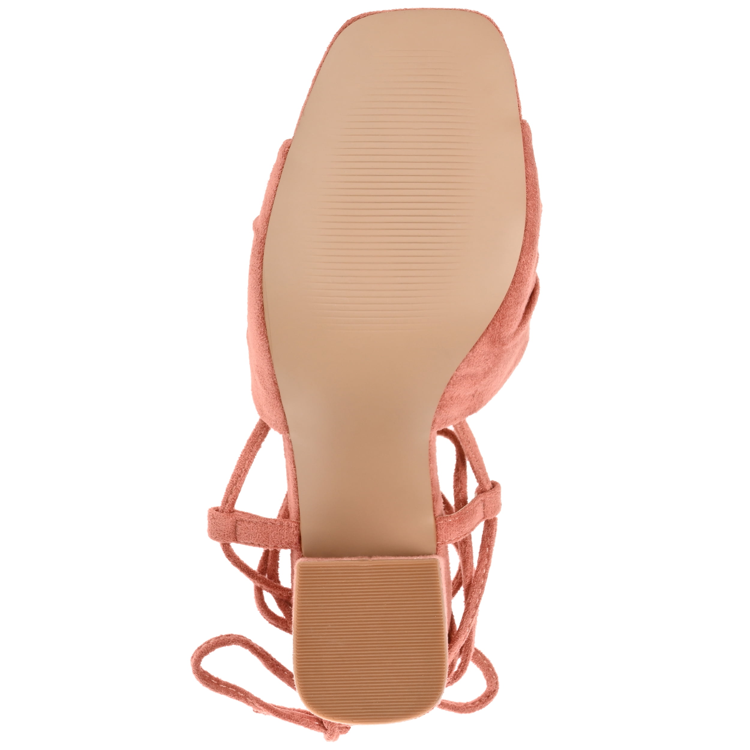 Journee Womens Felisity Open Square Toe Block Heel Dress Sandals