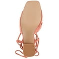 thumbnail image 6 of Journee Womens Felisity Open Square Toe Block Heel Dress Sandals, 6 of 10