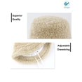 thumbnail image 7 of Deago Women Winter Bucket Hat Vintage Cloche Hats Warm Faux Fur Wool Outdoor Fisherman Cap (Beige), 7 of 7