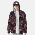 thumbnail image 4 of Fotbe Orchids Flowers Men's Women's UPF 50+ Sun Protection Jacket Hooded Cooling Shirt with Pockets Hiking Outdoor Performance-XX-Large, 4 of 9