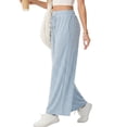 thumbnail image 5 of Cueply Wide Leg Sweatpants Women Casual Baggy Heavyweight Lounge Sweat Pants Winter Joggers with Pockets, 5 of 8
