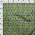 thumbnail image 2 of oneOone Cotton Silk Sea Green Fabric Batik Sewing Material Print Fabric By The Yard 42 Inch Wide - 0Y, 2 of 4