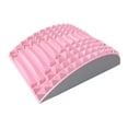 thumbnail image 3 of Camilla de espalda cómoda con soporte lumbar de EVA, ador de espalda baja para adultos Rosa, 3 of 8