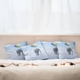thumbnail image 7 of Ambesonne Animal Throw Pillow Cover 4 Pack, Baloons Sky Art, 18", Multicolor, 7 of 7