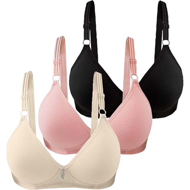 Bras For Women Sexy Up Wireless Solid Color Underwear Adjustable Breathable Comfort Support Anti Drop Bra