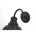 thumbnail image 5 of Elegant Lighting Callen 9" Outdoor Wall Sconce in Black, 5 of 8