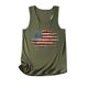 thumbnail image 5 of ICHUANYI Clearance Independence Day Fashion Women's Summer Sleeveless Print Casual Tank Top Blouse(Army Green, XL) ICHUANYI WER2023081508840, 5 of 7