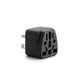 thumbnail image 1 of Adaptador de Enchufe de Viaje Unidapt Blanco de 3 Clavijas para Europa a EE. UU., 1 of 5