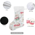 thumbnail image 3 of Coolnut Christmas Stockings 1PCS,Cute Christmas Baby Animal Big Xmas Stockings Gift Decorations and Party Supplies,Used for Fireplace Decoration Socks Christmas Tree Decoration, 3 of 7
