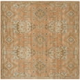 thumbnail image 3 of SAFAVIEH Wyndham Jocelyne Traditional Wool Area Rug, Terracotta, 5' x 5' Square, 3 of 8