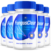 Fungus Clear - Probiotic Supplement - Supports Strong Healthy Natural Clear Toe and Finger Nails for Men and Women - Nail Treatment Plus Eliminates Fungus - 300 Capsules (5 Pack)