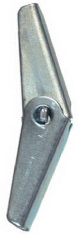Hillman Hollow Wall Anchor - Steel, Screw-In, Zinc Finish - 100 Ct, 1/4 In