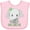 AD-Pink, variant on Inktastic Oma Loves Me- Cute Elephant Boys or Girls Baby Bib