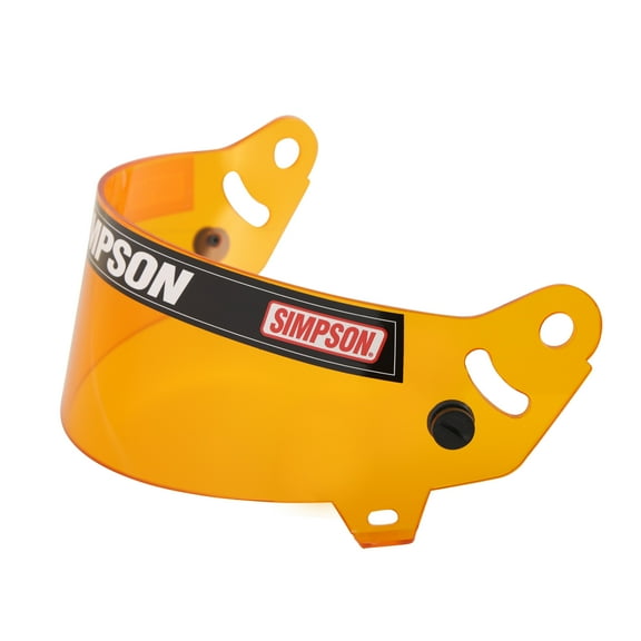 Simpson Racing 84502 Venator Series Helmet Shield - Amber - Each