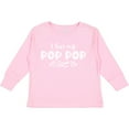 thumbnail image 3 of Inktastic I Love My Pop Pop with Hearts Boys or Girls Long Sleeve Toddler T-Shirt, 3 of 5