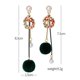 thumbnail image 5 of Pendientes Asimétricos de Gota Yuyangstore para Mujer Joyería Navideña Estilo 3, 5 of 5
