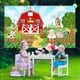 thumbnail image 2 of Decoraciones para fiestas temáticas de animales de granja, pancarta de fondo para puerta de granero de animales de granja Compatible con espectáculo de bebés para niños, 2 of 5