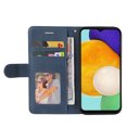 thumbnail image 5 of Compatible Samsung Galaxy A13 5G Case, Leather Wallet Case Stand View Magnetic Clasp Book Flip Folio Phone Cover - Blue, 5 of 5